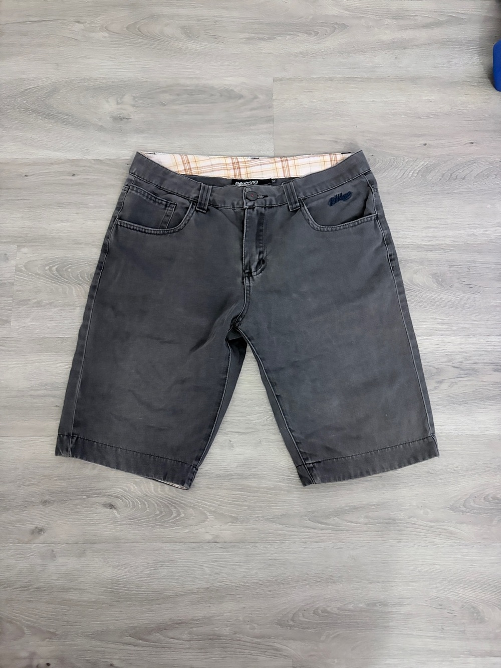 Billabong Men's Charcoal Flat Front Shorts